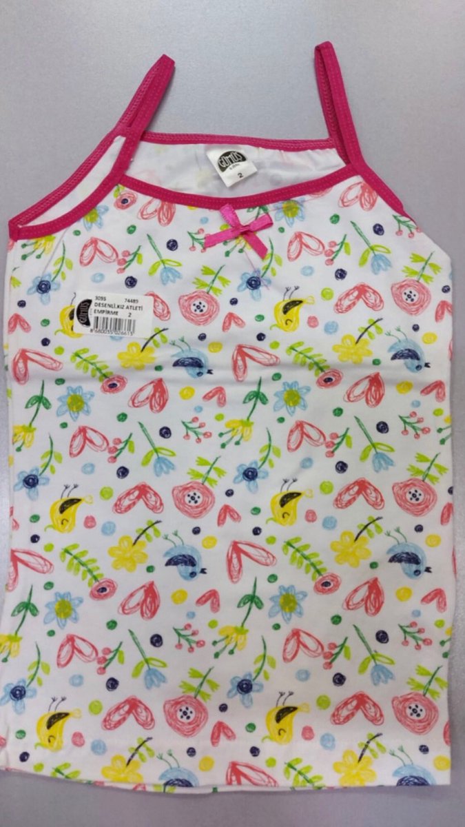 👧Gümüş likra kız çocuk ip askılı desenli atlet karışık desenli 6’li paket
👉fiyat: 299₺ yerine 243,80₺
Beden:3 yaş ile 12 yaş arası çocuklar için 
✅Ücretsiz kargo 
Sipariş için aşağıdaki linki tıklayın 

enuygunhersey.com/product/gumus-…