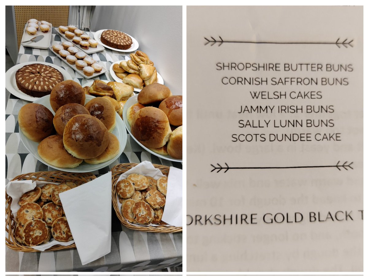 #Kuopio'n  kansalaisopiston ruokakurssilla tehtiin Tea buns across the UK. Olipahan hyviä ja oli kiva leipoa isolla porukalla.