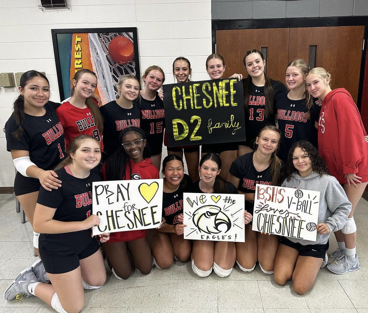 BSHS_Volleyball's tweet photo. #d2family🖤💛 @Chesneevball18 https://t.co/e5o2wtDXya