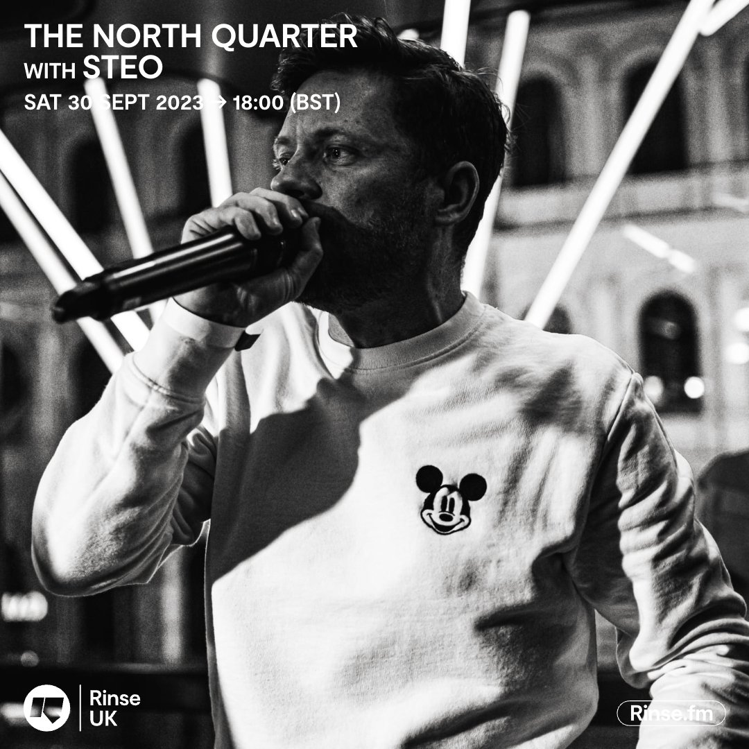RinseFM's tweet photo. LIVE: It's #TheNorthQuater with #Steo on https://t.co/6hLtrLYpIS + 106.8FM

#RinseFM https://t.co/Q0d5g9vP4K