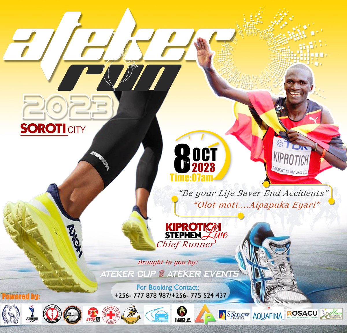 olupot isaac (@olupotisaacakon) on Twitter photo Teso Welcomes the Legend of the truck to <a href="/SorotiCity/">Soroti City</a> (Aviation city).
<a href="/Stephen42k/">Stephen Kiprotich</a> Welcome to your second home.
#AtekerRun2023
#BeyourlifesaverEndAccidents
<a href="/Mukulaa/">Mukula</a> <a href="/OgwangOgwang/">Peter Ogwang</a> <a href="/AnitahAmong/">Anita Annet Among</a> <a href="/POucor/">Philip Oucor</a> <a href="/sport_knights/">NTVSportKnights</a> <a href="/RDCGeorgeOwanyi/">RDCGeorge E. Owanyi</a> <a href="/KennethOmona/">Dr Kenneth Omona Olusegun</a> <a href="/Akeda4/">Joseph Beyanga Joe Walker</a> <a href="/KigoziJoe/">Joseph Kigozi</a> <a href="/NBSportUg/">NBS Sport</a>. Teso Welcomes the Legend of the truck to <a href="/SorotiCity/">Soroti City</a> (Aviation city).
<a href="/Stephen42k/">Stephen Kiprotich</a> Welcome to your second home.
#AtekerRun2023
#BeyourlifesaverEndAccidents
<a href="/Mukulaa/">Mukula</a> <a href="/OgwangOgwang/">Peter Ogwang</a> <a href="/AnitahAmong/">Anita Annet Among</a> <a href="/POucor/">Philip Oucor</a> <a href="/sport_knights/">NTVSportKnights</a> <a href="/RDCGeorgeOwanyi/">RDCGeorge E. Owanyi</a> <a href="/KennethOmona/">Dr Kenneth Omona Olusegun</a> <a href="/Akeda4/">Joseph Beyanga Joe Walker</a> <a href="/KigoziJoe/">Joseph Kigozi</a> <a href="/NBSportUg/">NBS Sport</a>.