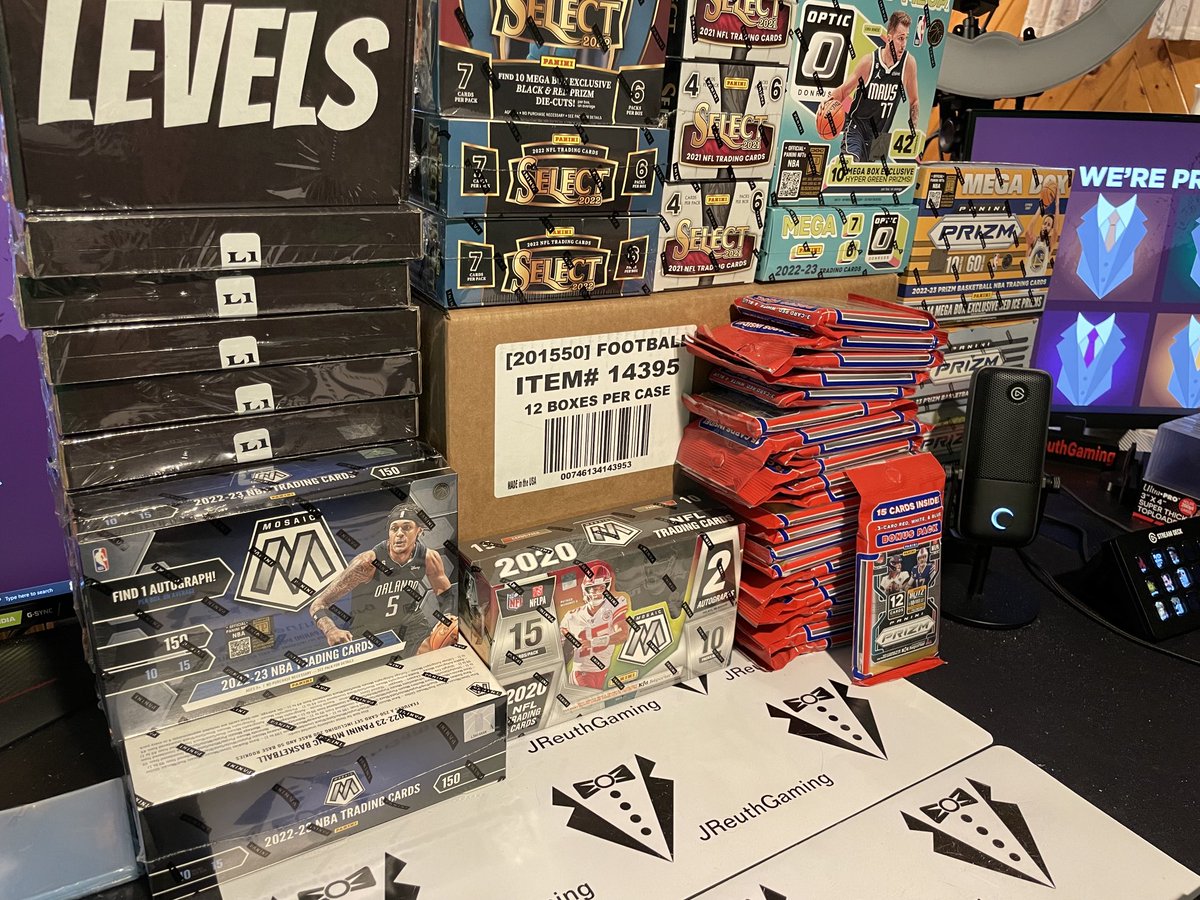 JReuthGaming's tweet image. Tonight! We are running a Pick Your Box Break event! Hobby, Retail, Mystery Boxes, Giveaways and more! 

The event starts at 8PM on our YouTube channel! Join the fun! #boxbreaks