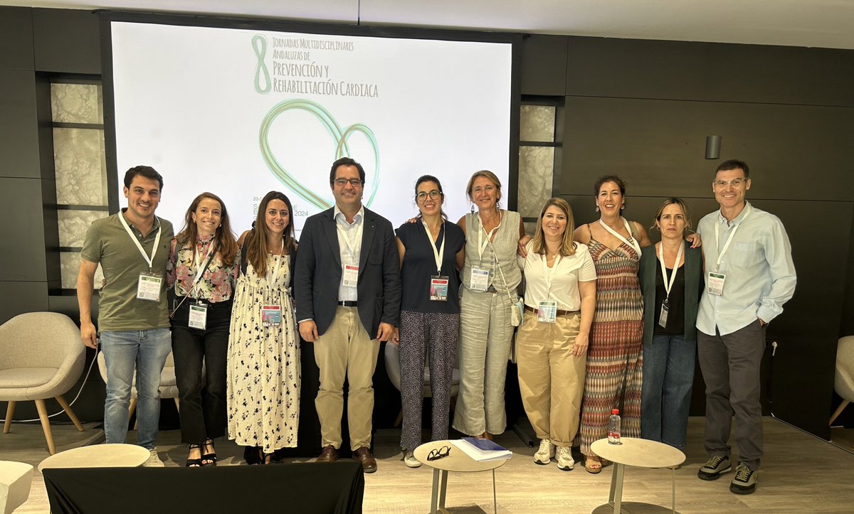 Finalizan las jornadas de prevención y rehabilitación cardiaca de la SAC en Aracena. Idea final ; trabajo en equipo y mucho compromiso para hacer llegar la RC a todos los rincones de Andalucia.
Gracias a Dra López y al S de cardiología de el HJRJ por el excelente programa.