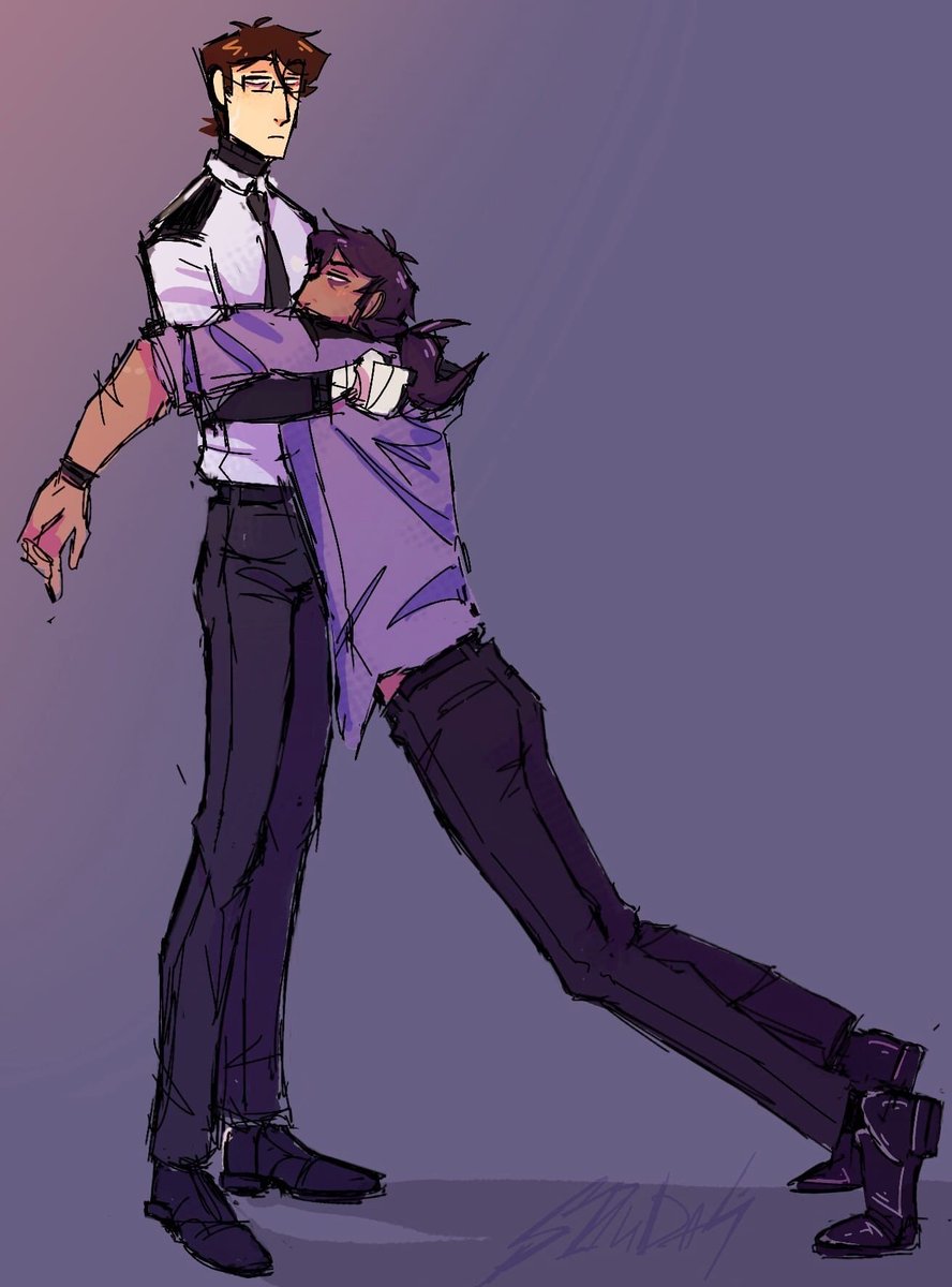 CassidyGrapes's tweet photo. A simple sketch of my Scott with Vincent.
(Speaking of which, Scott caught him because Vincent almost fainted)  #phoneguy #purpleguy #FNAF https://t.co/yXZ4sVF9ki