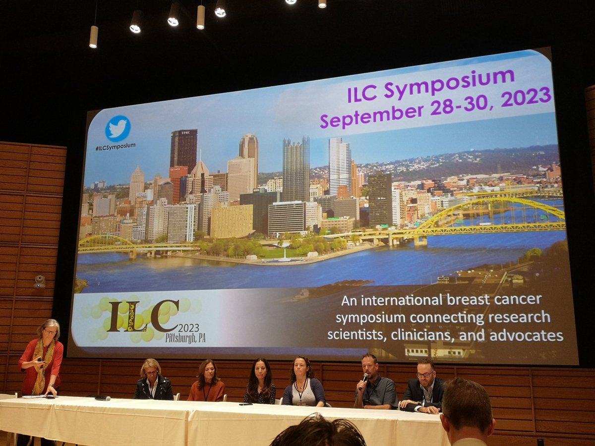 #ILCSymposium is coming to an end with a panel discussion on research priorities and potential collaborations. @elbcc @LobularBCA