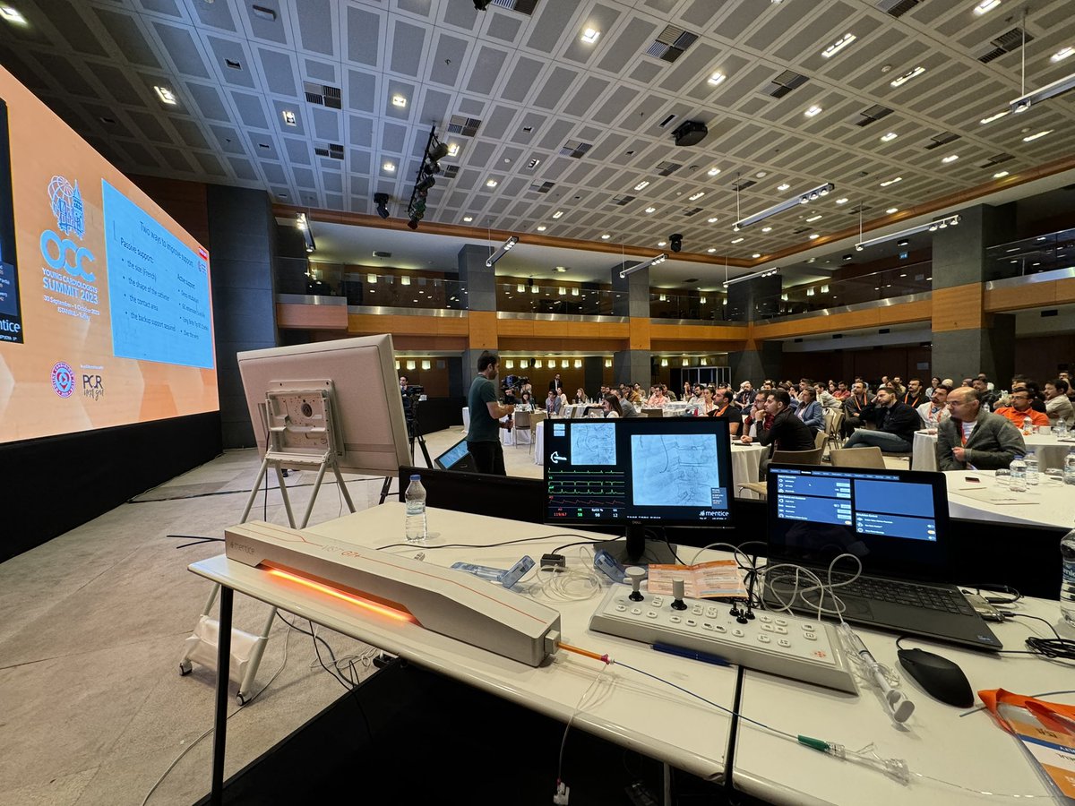 KardiologieHH's tweet photo. What a great DAY 1️⃣ of #OCCsummit 2023 in Istanbul
Full day of PCI from 🅰️ccess to #ZeroContrast (at the @Mentice G7+ and @terumoisuk wetmodel)
Now preparing DAY 2️⃣:
#TAVI
#TSP
#LAAO
#PFOO
@mirvatalasnag @RaberLorenz @agtruesdell @HadyLichaaMD @Saar_Minha https://t.co/NZqwWpf0IN