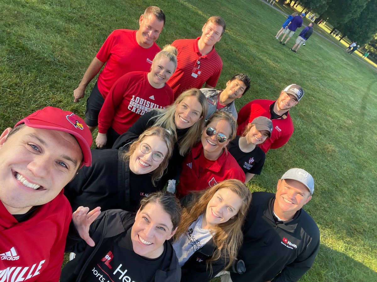 UofLHealth's tweet photo. The UofL Health –⁠ Sports Medicine team is providing medical coverage at the 22nd annual #LiveinLouXCC at E. P. Sawyer State Park. With more than 6,000 runners from kindergarten to the collegiate level, it's one of the most highly attended cross country meets in the U.S. https://t.co/8L7FKdrGRb