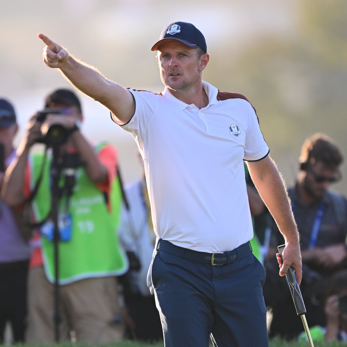 RyderCupEurope's tweet photo. You can count on @JustinRose99 ☝️

#TeamEurope | #RolexSeries https://t.co/1RVU8l5P9o