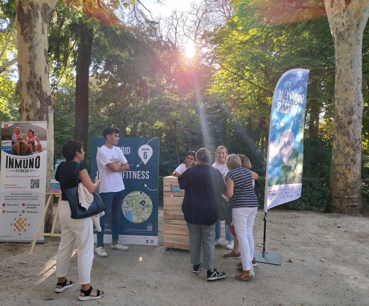 ¡Fin de la segunda edición de #MadridRespira! 👏

Gracias a todos los colaboradores y visitantes por disfrutar y participar en nuestro recorrido por la #saludpulmonar 🫁

¡Ha sido una jornada llena de diversión y conocimiento entorno a la #neumología! 🎉

¡Hasta el año que viene!