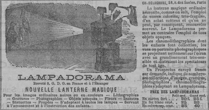 ferocias's tweet photo. Pour animer vos soirées, choisissez le Lampadorama, une alternative #vintage à #Powerpoint ;)
#archéologieDesMédias #LanterneMagique #mediarchéologie
(source @GallicaBnF ) https://t.co/r10JPLvSxX