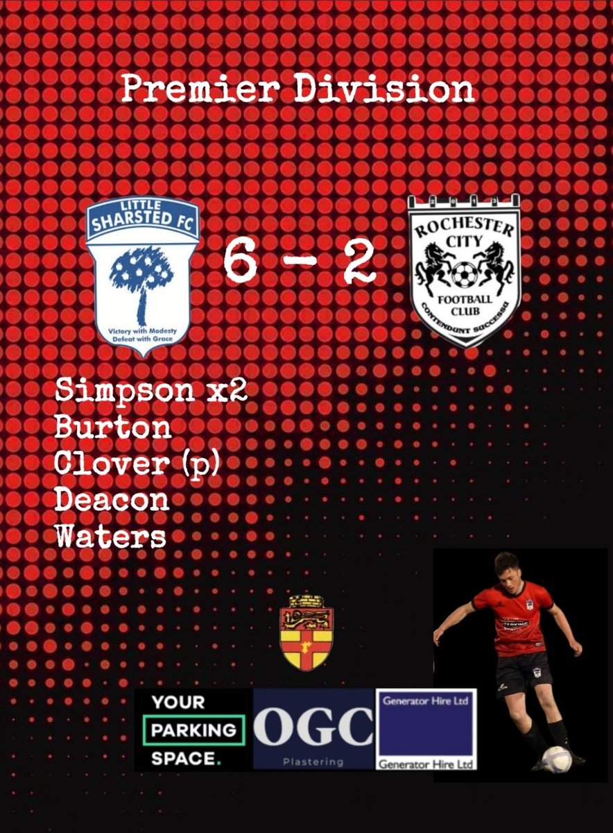 Another great performance sees us win today against a team with some familiar faces
<a href="/Jsimpsonn_uk/">Jdoggydogg 🐶</a> back with a bang ⚽️⚽️🎯
<a href="/JackClover1/">Jack Clover</a> ⚽️🎯
Deacon ⚽️🎯
Burton ⚽️
Joe W ⚽️👑