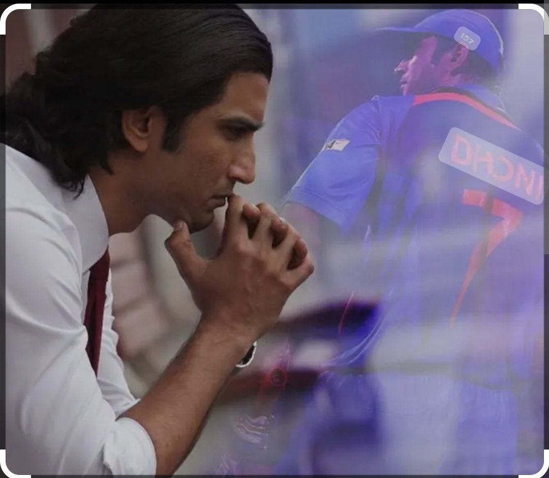 ** The Gem With One Of His Masterpiece #MSDhoniTheUntoldStory ✨ **

Sushant Became Dhoni 💎
#7YearsofMSDhoniTheUntoldStory 
#JusticeForSushant️SinghRajput🦋