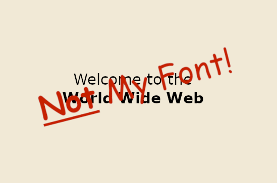 Remember when Verdana was the font of Web, and then Comic Sans MS came along and trashed the place?

Can we go back to that?