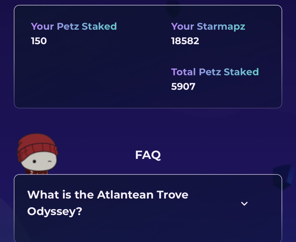 DionMaples's tweet photo. Hey #crofam , have you staked your #argopetz in the Atlantean Trove on @ArgoProtocol ? If not you still have time to LOAD UP on #starmapz !!! Can’t wait to see what prizes I may win this week! 1500 #bcro up for grabs for 1st place! #gamefi #nfts #defiwallet #cdc https://t.co/ZSGYafjdOh