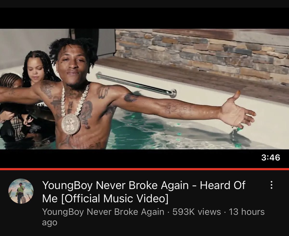 royal_bobby24's tweet photo. Lil durk &amp; kid cudi - 454K views (24hrs)
nba youngboy - 593k views (13hrs)
yb video was a surprise drop 🤷🏾‍♂️ https://t.co/c96ewcrEtL