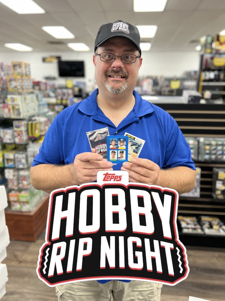 The fun continues at Topps Hobby Rip Night!  We'll be doing this all day.

#toppsripnight #toppshobbynight #Topps <a href="/Topps/">Topps</a>