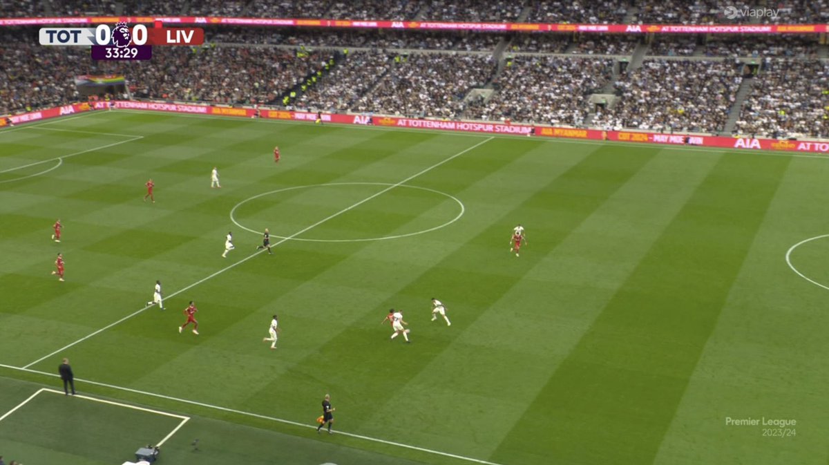 Liverpool have not been given this goal. VAR check too however goal not given.