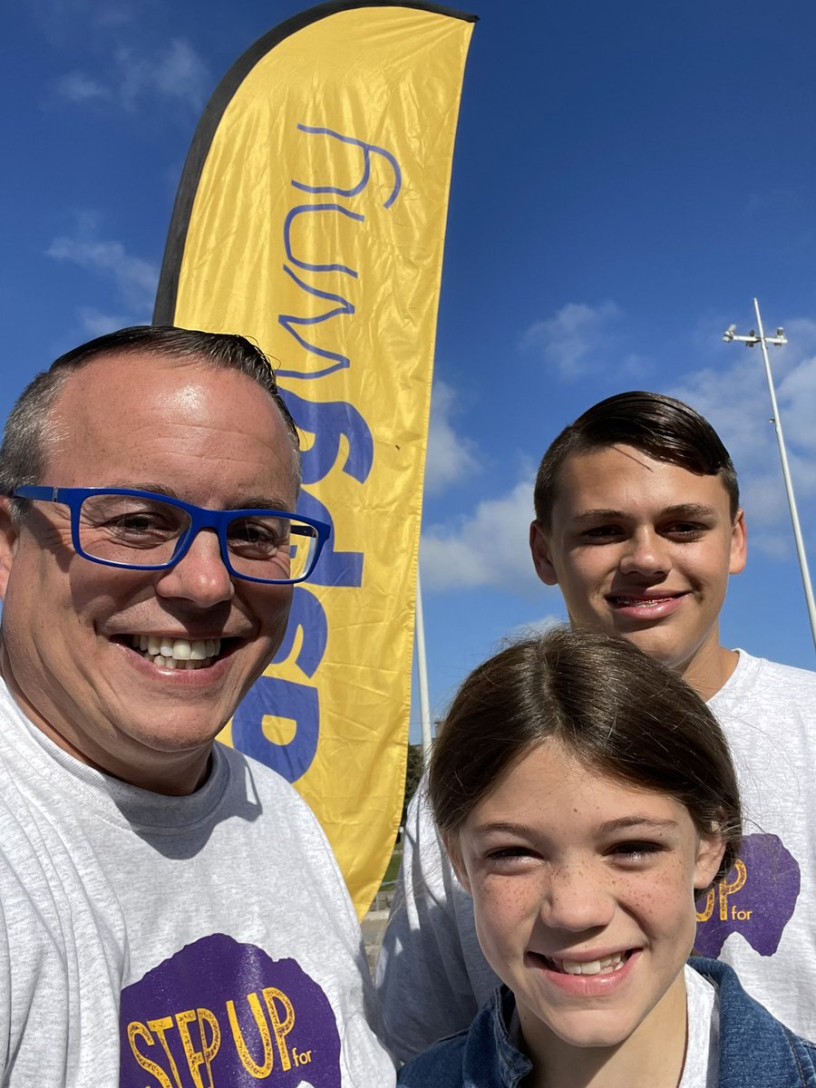 Had a great time at the Step Up for Down Syndrome!