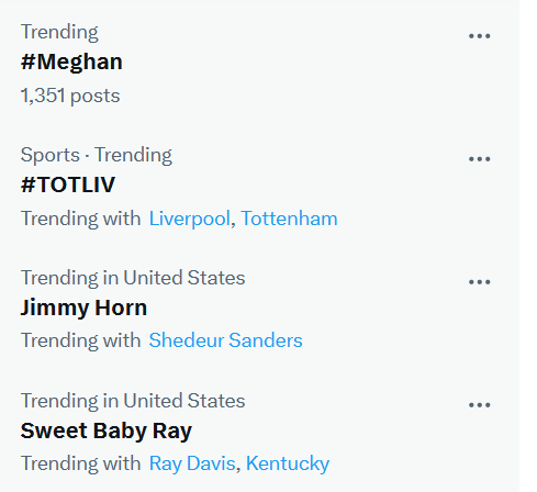 Trending topics as of 1:14 pm  Which one do you care about? https://t.co/Wz1id2RgKh<a href="/tag/jussayin"class="tags"><span>#jussayin</span></a>