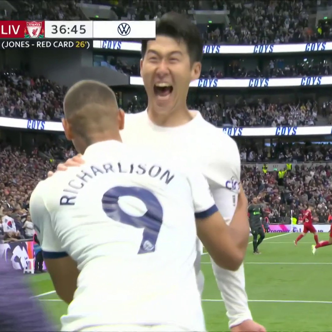 HIGHLIGHTS: Son, Gakpo & a last-minute own goal as nine-man LFC