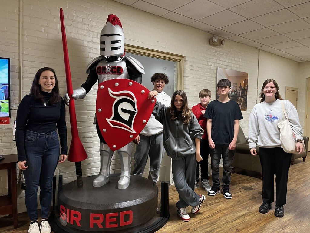 WCS_District's tweet photo. Middle school students took a tour of Grace College this week! They looked at dorms, ate the food, attended classes, met professors, and learned about scholarships and financial aid.  

#ExperienceWCS https://t.co/2zx3Hm0vha