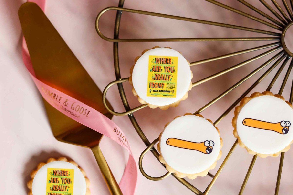 If you know me then you will know we are huge book fans and absolutely delighted to be making these for <a href="/wrenandrookbook/">Wren & Rook</a> to celebrate the launch of <a href="/AdamRutherford/">Dr Adam Rutherford</a> latest book “Where are you really from?” #booklaunch #SBS <a href="/TheoPaphitis/">Theo Paphitis</a> <a href="/TheSBS_Crew/">#SBS Crew</a>