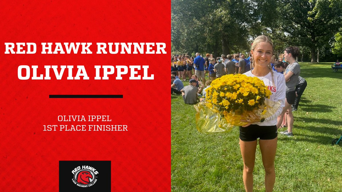 RedHawkWXC's tweet photo. Olivia Ippel does it again! Another First Place Finisher at St. Clair Community College. https://t.co/eGQYR6hAl9
