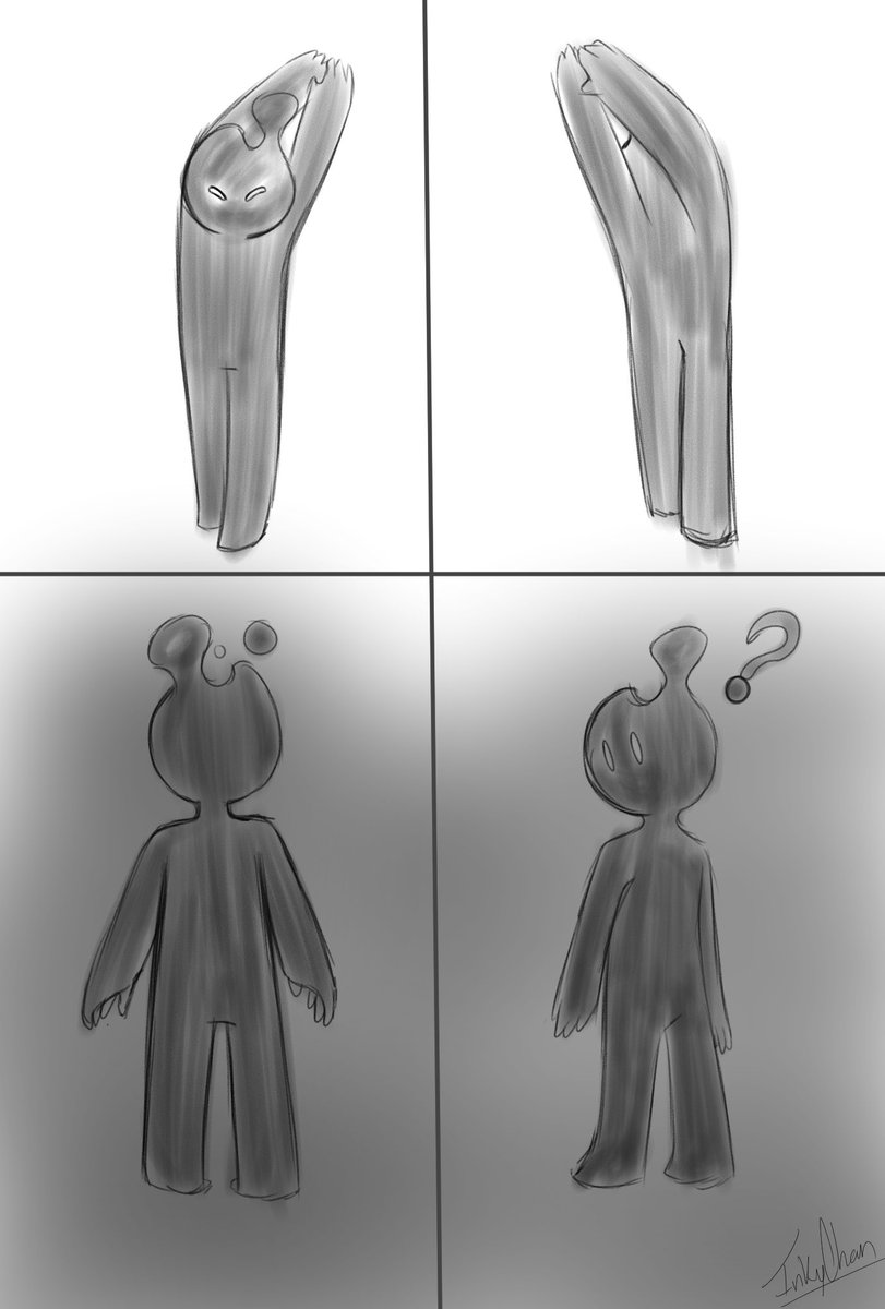 Inky_Chan_Art's tweet photo. I know that unfortunately the event has been cancelled but it didn’t stop me to create this silly comic! @TempestKaze
#Blobywantsmochi #undertaleocbattleroyale2023 https://t.co/LCnJjULO2L