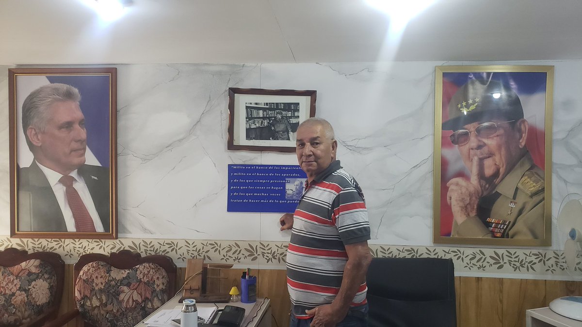 NilcerBatista's tweet photo. Mucha calidad en el.dia de la defensa de la #UPAAC de #Holguín Felicidades queridos compañeros ha sido un placer compartir esta mañana de trabajo con ustedes @todos #Cuba @Ronda14369 @ErnestoSV8 @DiazCanelB @CubaRachelCult @ArelisMarreroG https://t.co/EKNd8rb8HQ