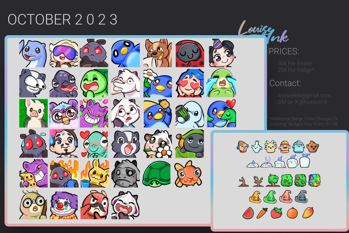 In Order to promote my work, here is a recent Commission Sheet!