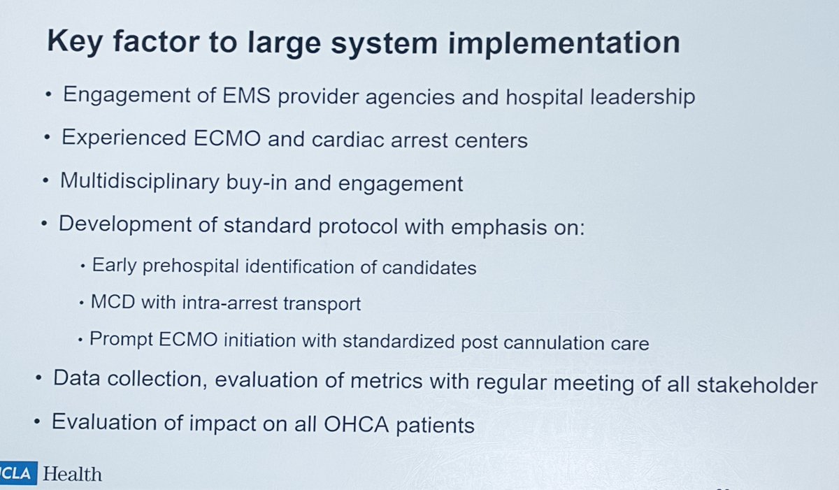 #ECPR in cardiac arrest: complex approach, potentially extremely rewarding if successful... but not all patients follow this journey. Does #ECLS work in this population? YES we have evidence for associated survival benefit in #OHCA... but sometimes it does not improve outcomes: