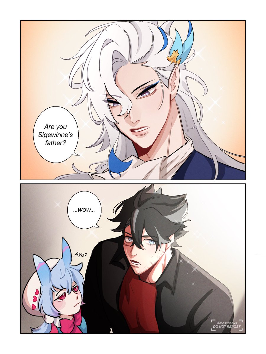 #wriolette modern au - their first encounter 