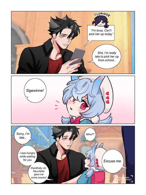 #wriolette modern au - their first encounter 