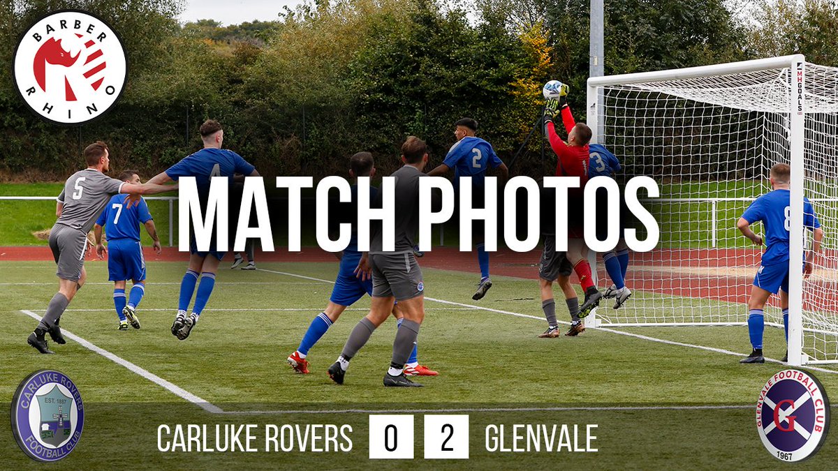 Carlukeroversfc's tweet photo. Carluke Rovers 0 v 2 Glenvale - WOSFL Division 4 - 30th September 2023

Match Photos sponsored by Barber Rhino now on Flickr

https://t.co/17gEyNVy4N

Barber Rhino
Walk-in Gents Barbers
36 Market Place
Carluke
https://t.co/YSx1RviLzw https://t.co/KtyRvYHKzF