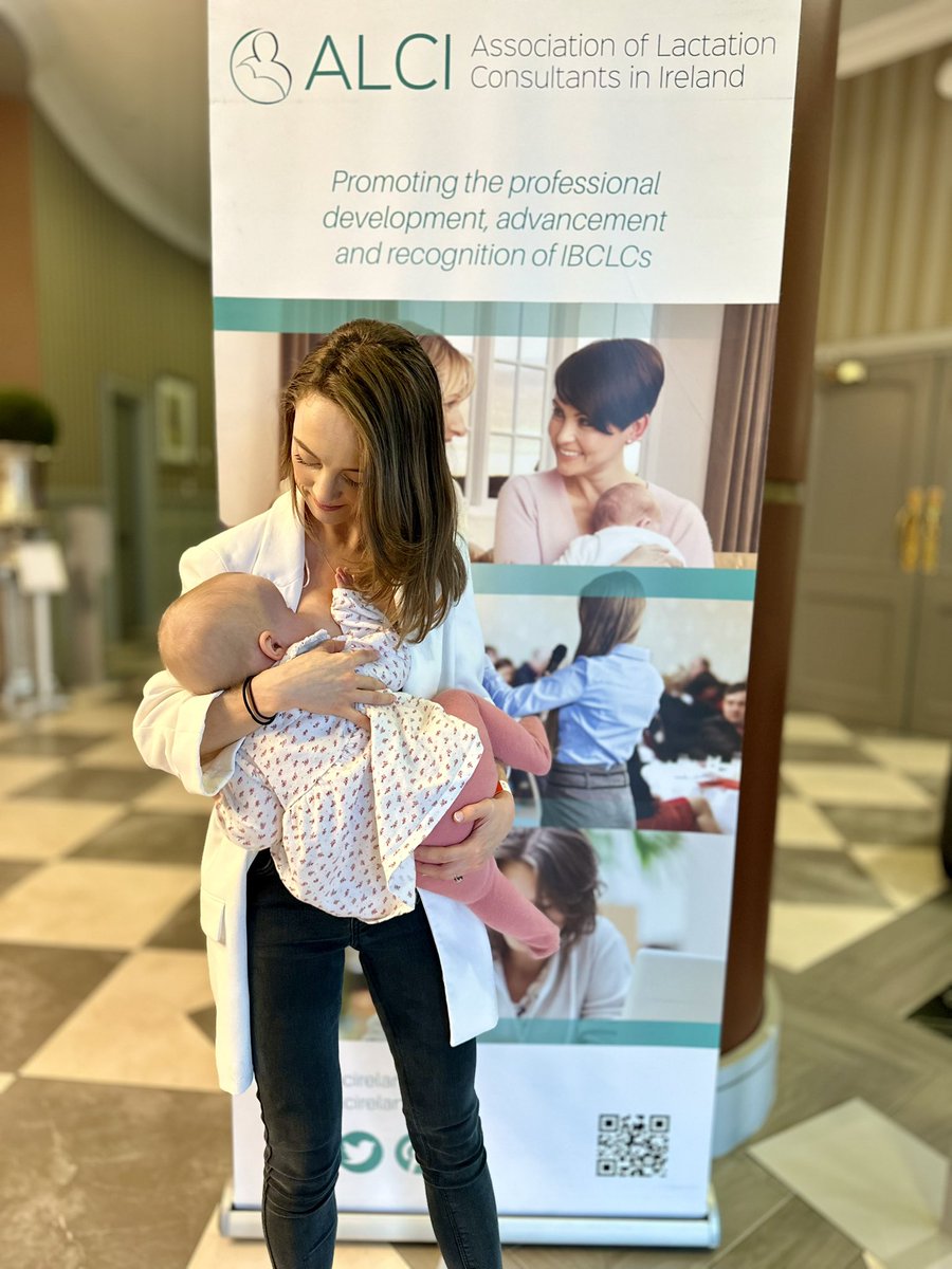 Thanks @ALCIreland 💚

I am leaving my first conference feeling utterly blown away by the:

🧠wealth of knowledge shared
📚ongoing Irish / international research
🤱🏼empowerment of breastfeeding
🫶🏻humbling kindness of all the new faces I met there!

#ALCI
#nationalbreastfeedingweek