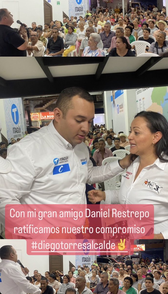 shirleyortizos2's tweet image. #itagüí dialogamos con el Dr.Daniel Restrepo nuestro amigo, las propuestas para nuestra ciudad y construir un #ItagüiParaTodos #diegotorresalcalde✌️ #mais #aico3 @DiegoTItagui @DanielRestrepoC