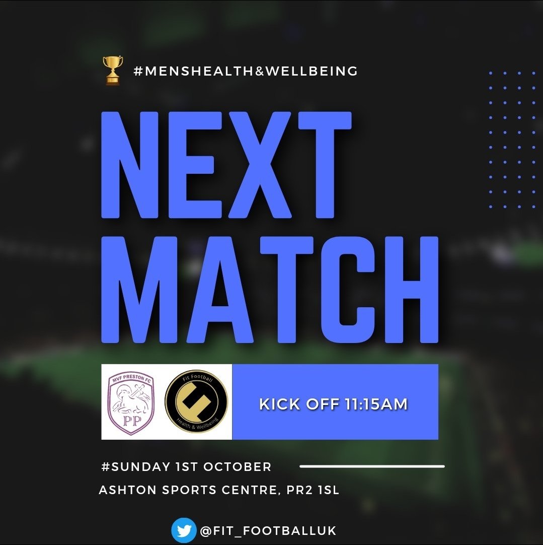 Fit_FootballUk's tweet photo. The lads make their official 11 aside debut tomorrow against, reigning MVF Champs @mvfpreston11 . Should be a cracker.

We have already scheduled our next opponent against the lads at @FcKnackers, with more details coming next week. Hopefully, we can get one more fixture added before Xmas.

#footballForEveryone #Allabilities #football