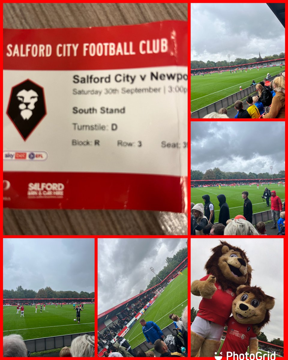 BeckyLowryunit's tweet photo. 💙💙 Absolutely brilliant afternoon For the Lowry unit going to watch salford city fc, the service users enjoyed it so much and a massive thank you to scfc for the complimentary tickets💙💙 @BenStrongGMMH  @JanNewlands 
@LisaS823024566 @JosephOgbeide4 @Amy_Lowry_ @the_younggun https://t.co/QN9tVmDZaC
