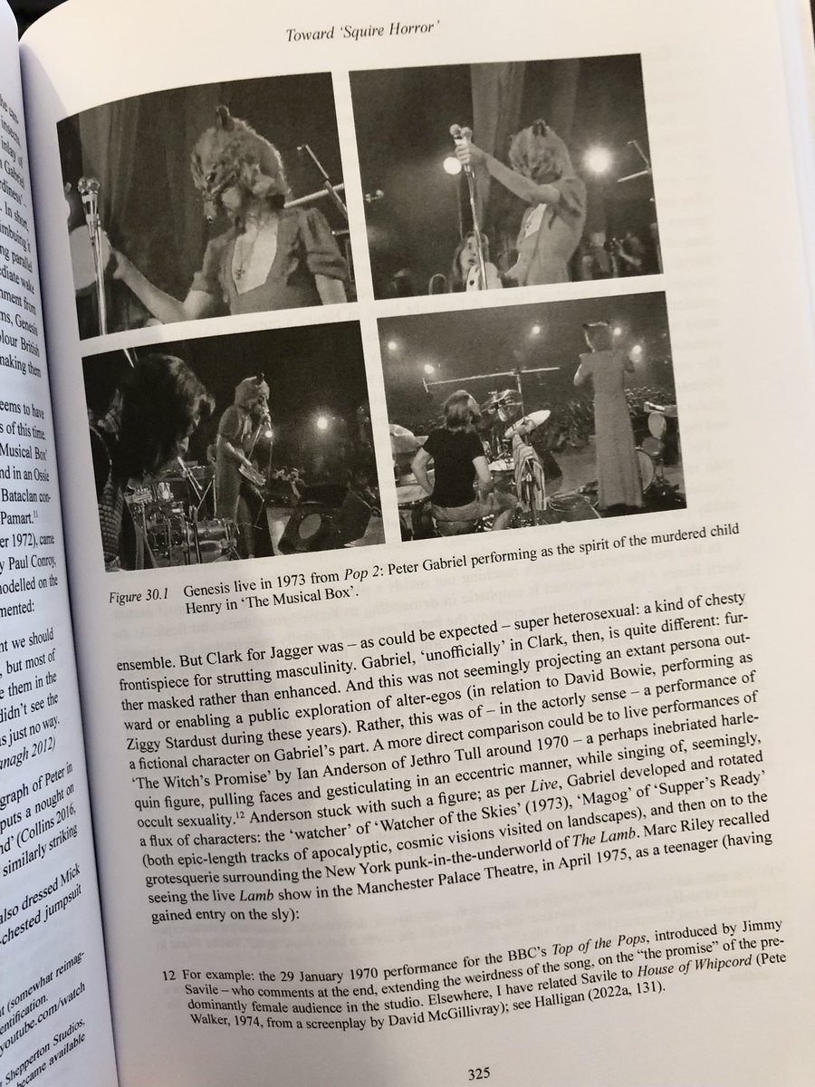BenHalligan's tweet photo. Thrilled to receive a copy of the *enormous* new @routledgebooks "Companion to Folk Horror" @RobCEdgar; my chapter on @genesis_band, taking in 
#DavidBowie #JethroTull @CharterhouseSch 
#LedZeppelin #JimmySavile #BenDover #DHLawrence #MarkFisher #Machynlleth #hogweed #OssieClark https://t.co/3PGU4WV5ys