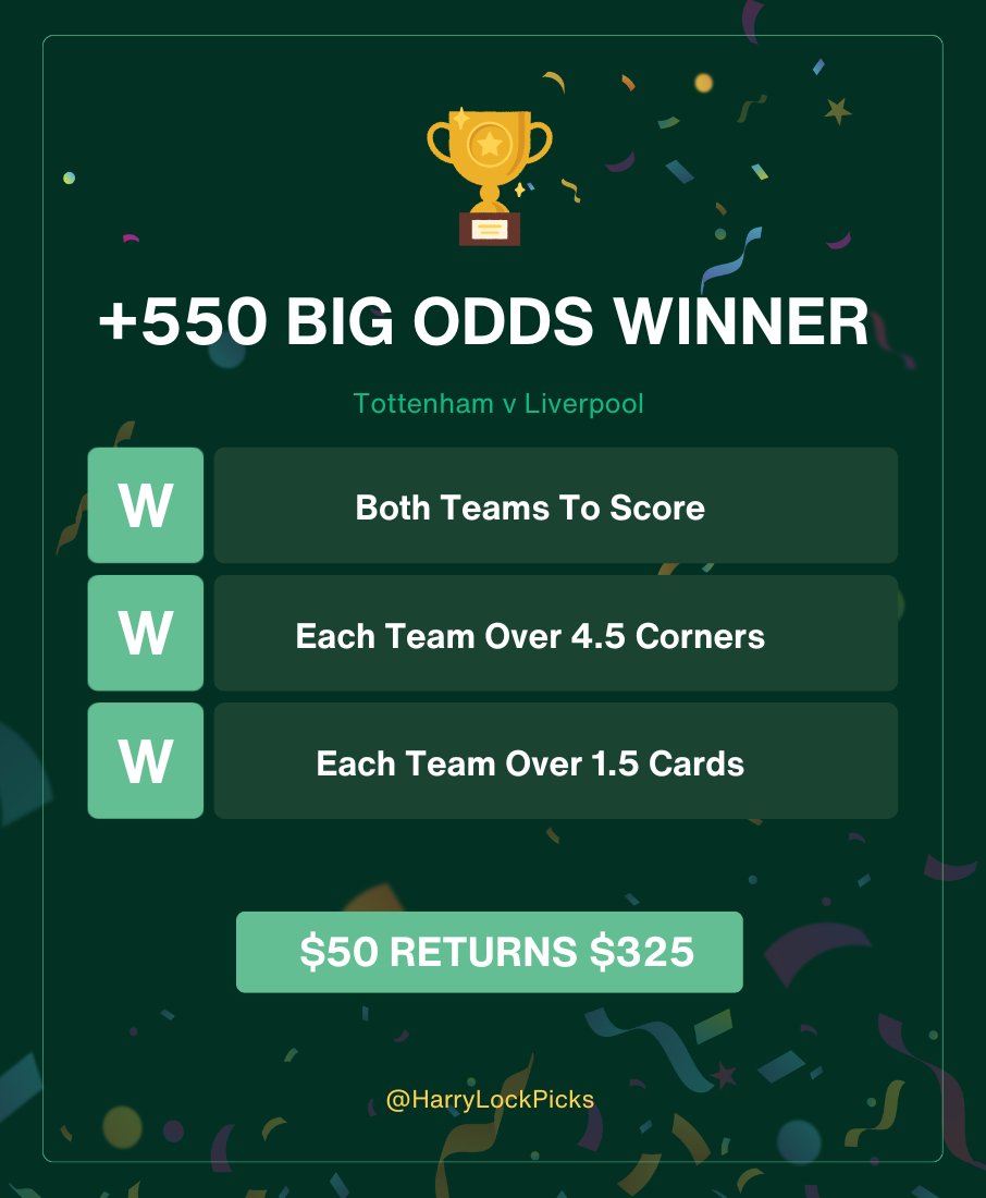 HarryLockPicks's tweet photo. 💥 BOOOOOOOMMMMMMM 💥

+550 PARLAY WINNER!!!!!!!!!!!!!!!!! 

𝗦𝗠𝗔𝗦𝗛 ♥️ 𝗜𝗙 𝗬𝗢𝗨 𝗔𝗥𝗘 𝗖𝗔𝗦𝗛𝗜𝗡𝗚!!!!!!!

WHAT. A. DAY. 💸💸💸 https://t.co/FP8vbNaBO6