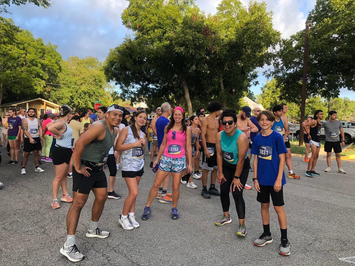 <a href="/NavarroLISD/">Navarro Elementary</a> repping hard today at the Kiwanis 5K run! Three of our very own #NavProud peeps beat <a href="/SouthpawEdu/">Mark Estrada Jr.</a>’s time! And I finally got a cowbell! We’re missing our fearless leader <a href="/adamsmiller77/">Adam S. Miller</a> but we know he’s proud of us all! Go Navarro!
