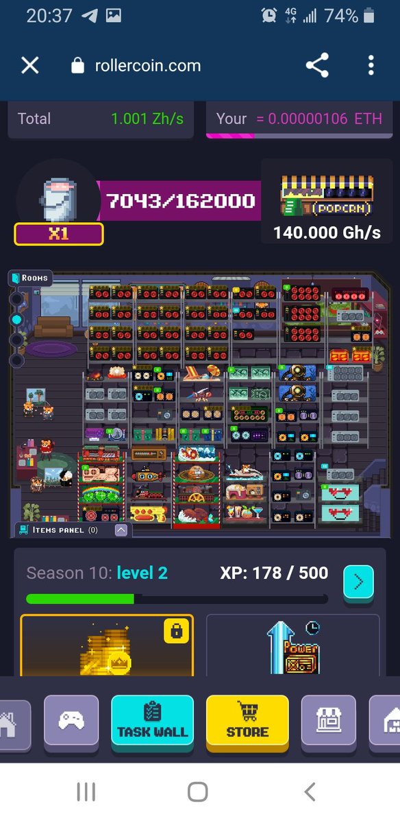 Dan77Rusu's tweet photo. @rollercoin_com My rooms https://t.co/SbtaDc1zgy