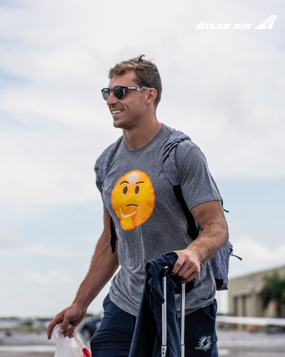 MiamiDolphins's tweet image. The guys really said 🤔