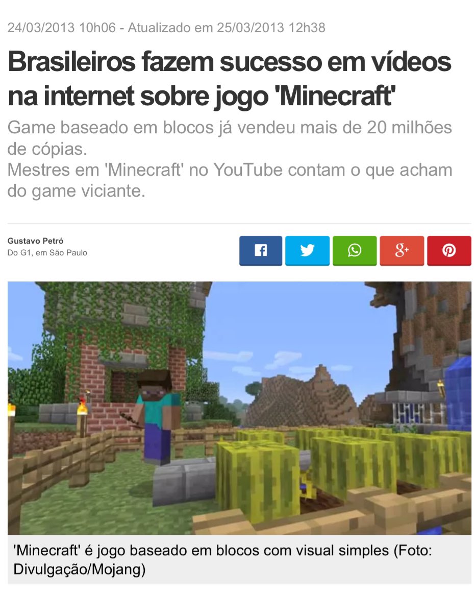 G1 - Mestres em 'Minecraft' dão dicas para iniciantes no game de