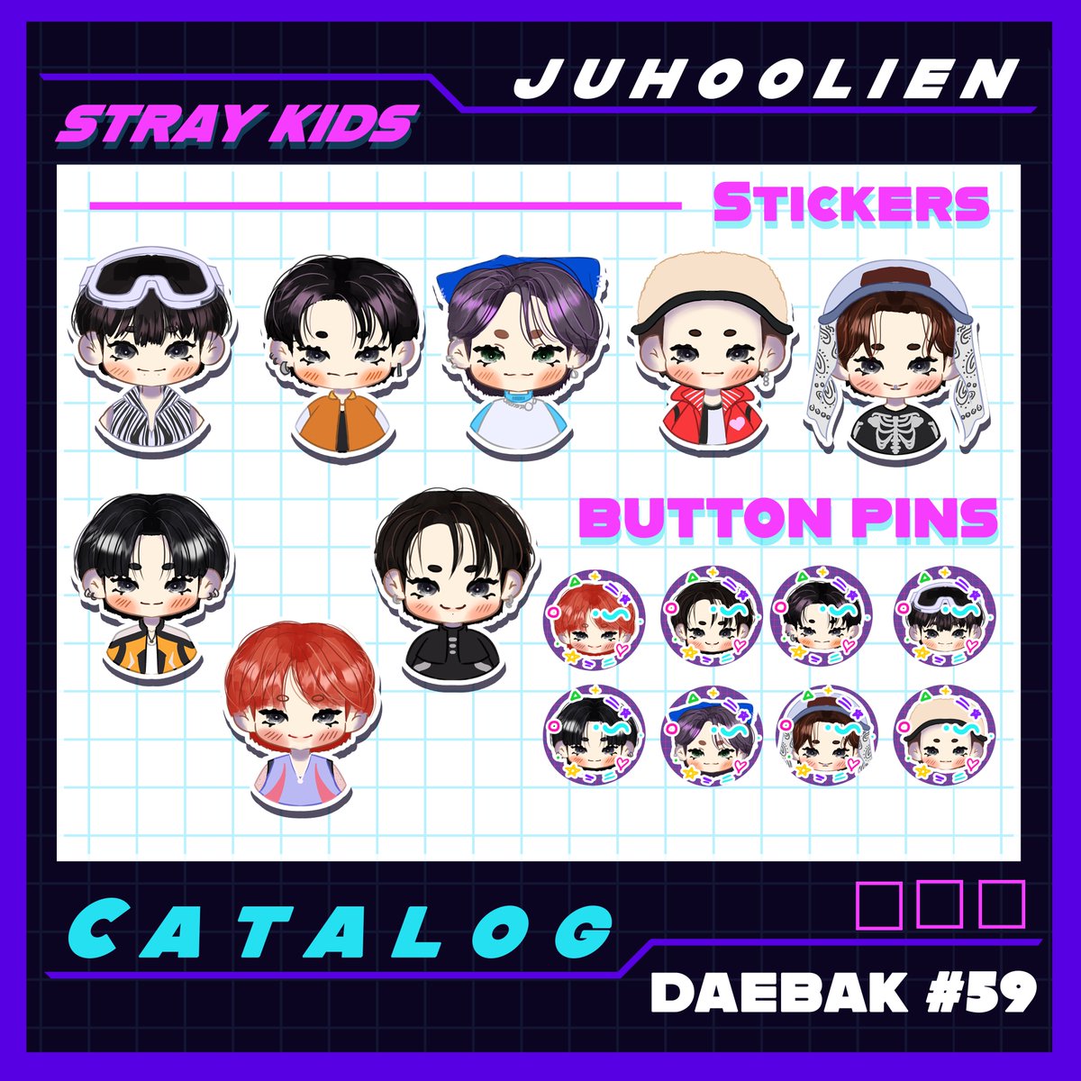 juhoolien's tweet photo. 👾 BLIP BLIP  👾
 Here's Juhoolien catalog for Daebak Year 2! Please drop by our booth UwU   

🐧Table 59 
📅October 1, 2023 | 10am to 8pm
📍Whitespace Manila 

#daebak2023 #daebakph #daebakyear2 https://t.co/UNk8d79U5D