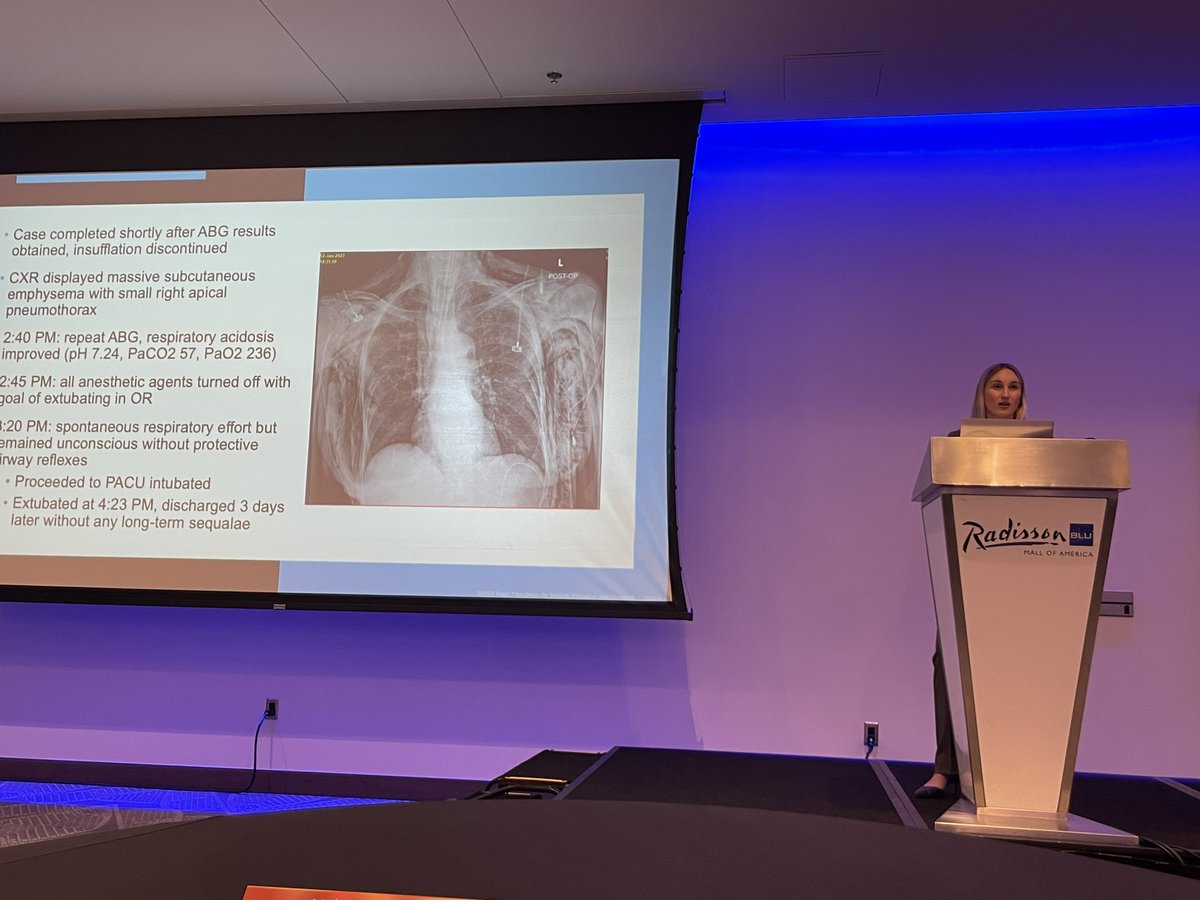“Snap, crackle, pop: a case of delayed emergence after laparoscopic surgery” 
Great case presented by <a href="/MayoAnesRes/">MayoAnesthesiaResMN</a> CA2 <a href="/tp_anesthesia/">Tyler Powell Jackowski, MD</a>!

<a href="/MayoAnesthesia/">Mayo Clinic Department of Anesthesiology</a> <a href="/EricaWittwer/">Erica Wittwer</a> <a href="/ajake74/">Adam Jacob</a> <a href="/HansSviggum/">Hans Sviggum</a> <a href="/MSAphysicians/">MN Anesthesiologists</a> <a href="/ASALifeline/">ASA®</a>