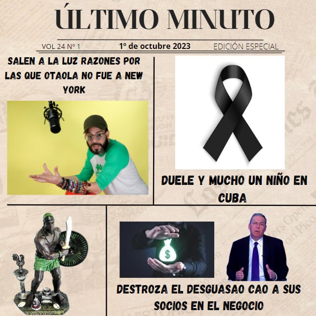 GuerreroCubano2's tweet photo. Sale Otaola a confesar por que no fue a Nueva York, reconoce liderazgo de Diaz Canel y fracaso de la burda operación que montaron. En #Cuba duele y mucho lo que suceda con cualquiera de sus niños. Vuelven a regodearse odiadores en la desgracia de una familia cubana. Hoy YouTube. https://t.co/zUG4sVSDUX