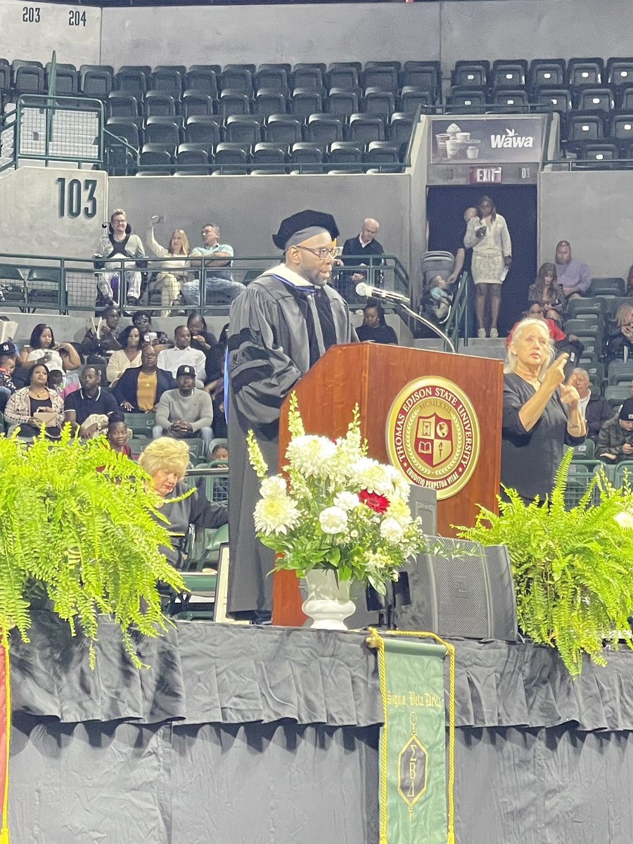drjazzjackson's tweet photo. Thank you Senator @Troy4NJ7 for your support for @tesu_edu and your great words of wisdom!! “Never give anyone the pen for your life story!” https://t.co/JXKTehGGit
