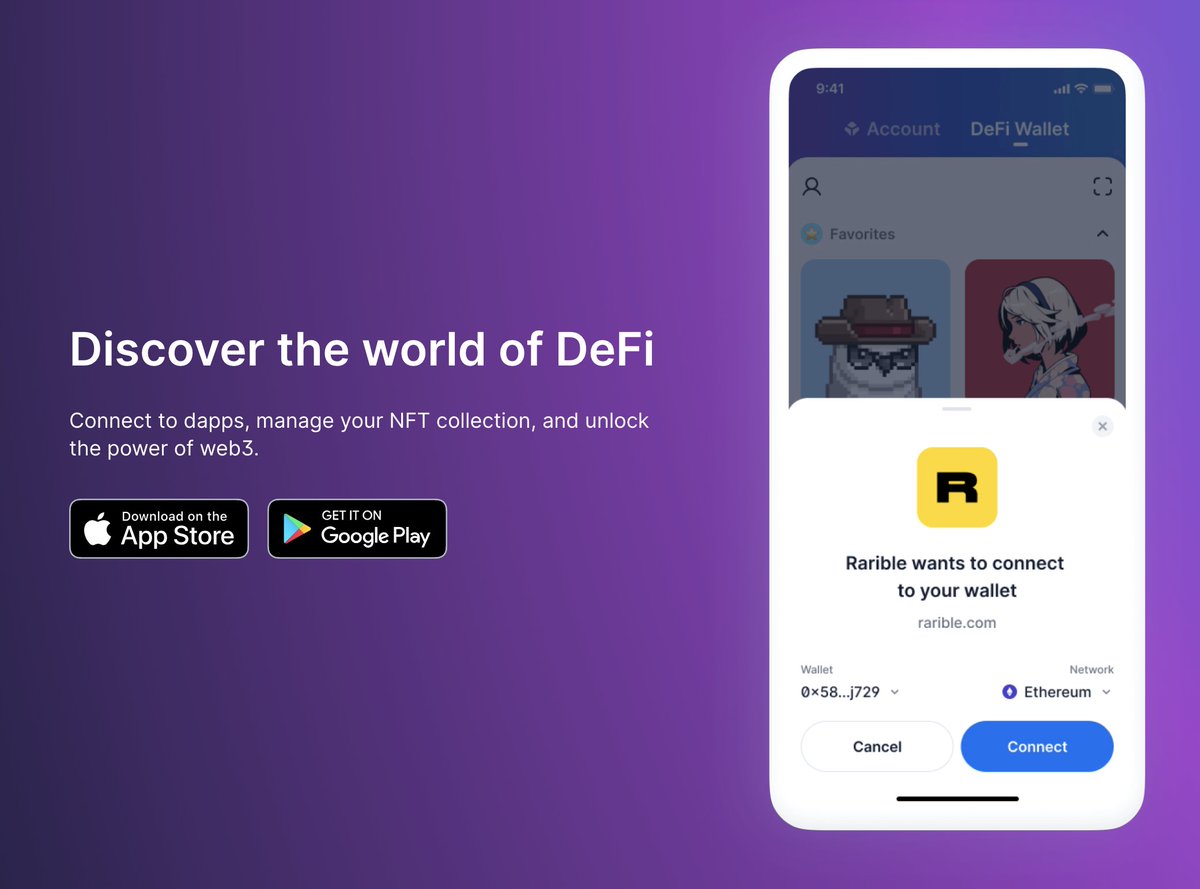 The Blockchain.com Wallet is the only crypto app you'll ever need. 

Download today on 🍏 or 🤖 

blockchain.com/wallet