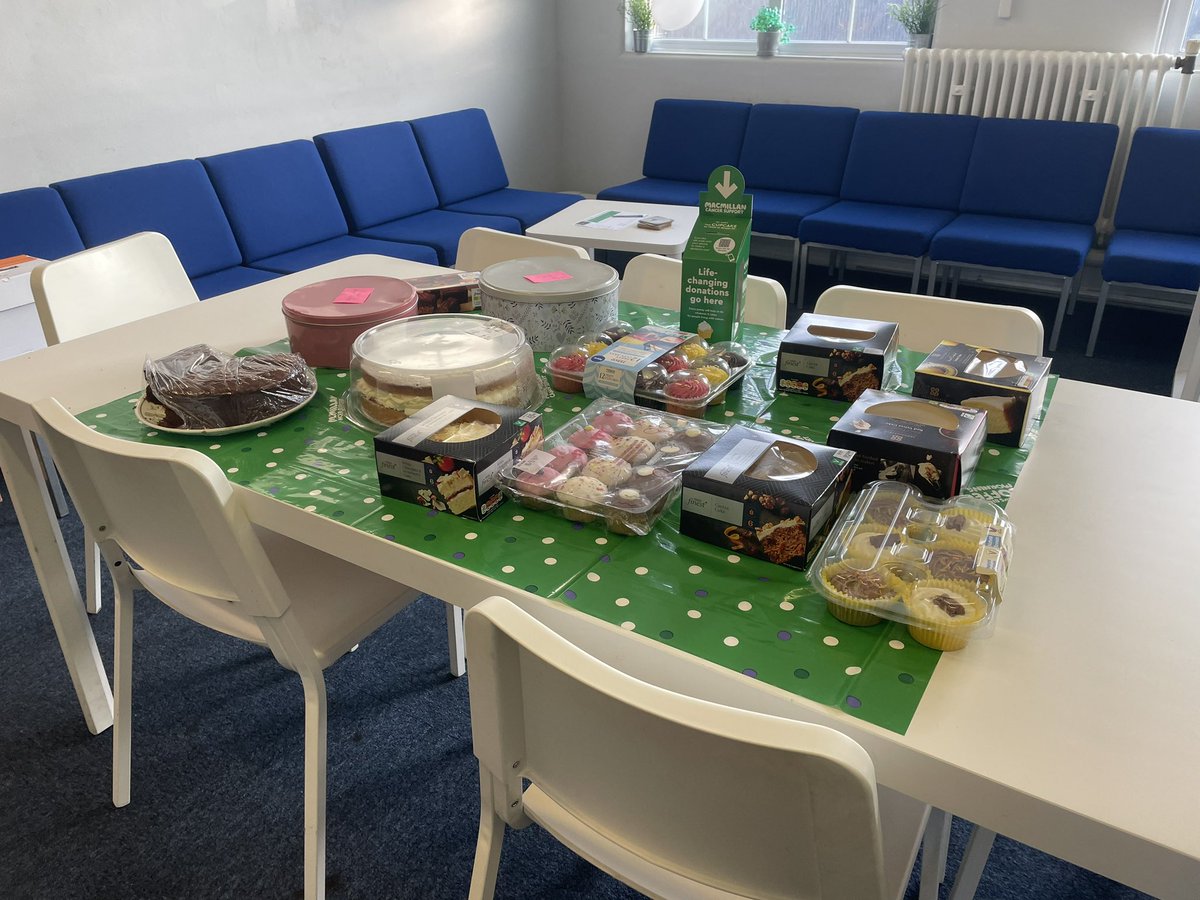 School coffee morning at work on Friday in support of <a href="/macmillancancer/">Macmillan Cancer Support</a> Da iawn all staff <a href="/BadenPowellPS/">Baden Powell PS</a> 🍰🧁